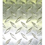 Лист алюминиевый рифленый АМГ2НР Диамант 1.5-4*1200*3000